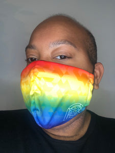 Rainbow Face Covering (3-pack)