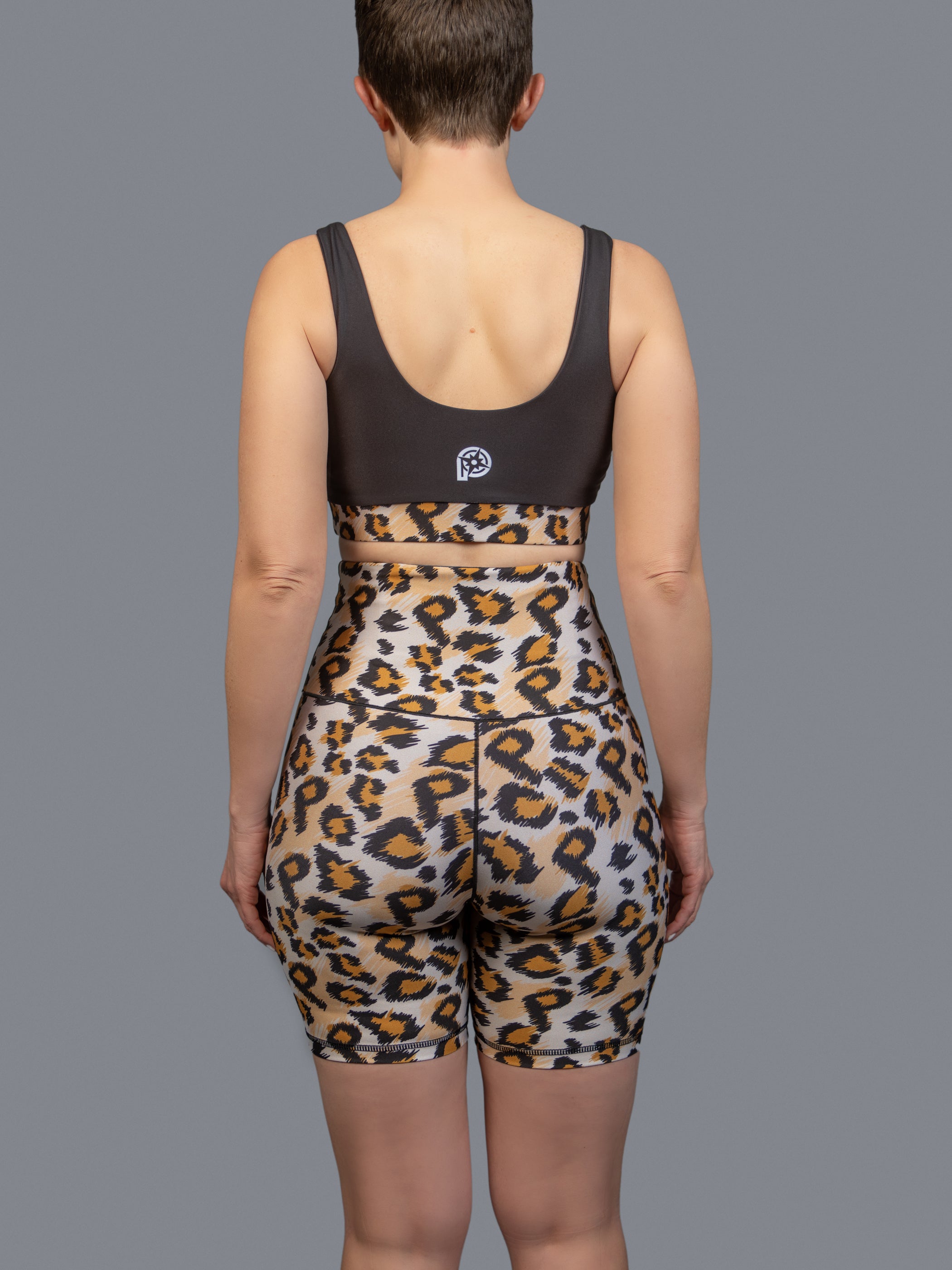 Phit Leopard Compression Shorts 7"