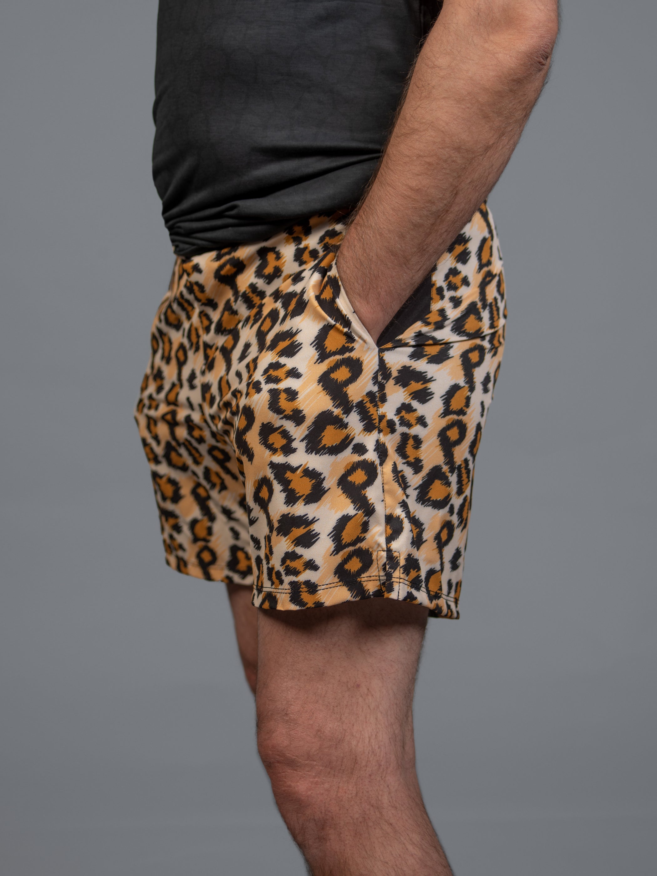 Phit Leopard Men's Short with Liner
